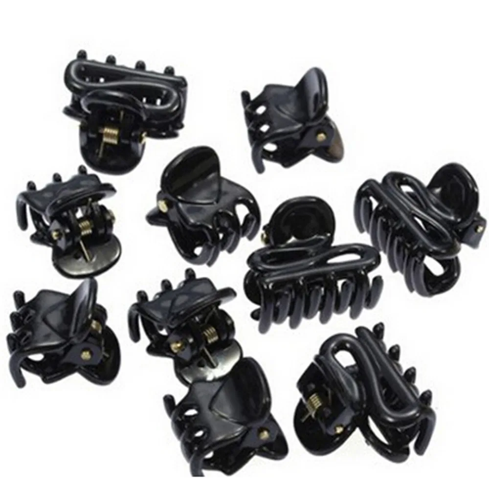 

10pcs/pack Hair Accessory Hair Accessory Small Gripper Hairpin Side Bangs Clip Female Random Pattern 0020