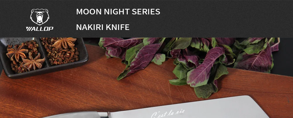 Wallop Japanese kitchen knife chef meat cleaver knife_01