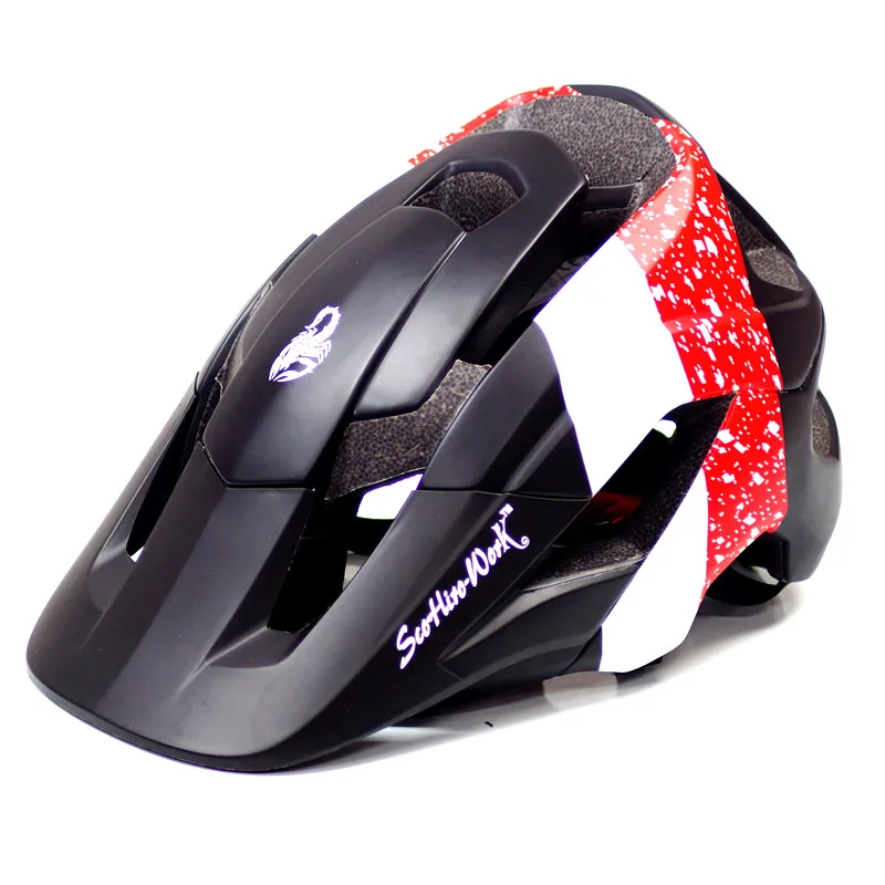 Мужской шлем для горного велосипеда Scohiro Mtb Cascos Ciclismo велосипедный CE сертификация