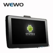 7 дюймов gps-навигации 8 ГБ 512 МБ Android 4.4.2 AV-IN wi-fi fm-функции планшет пк грузовик GPS бесплатные карты
