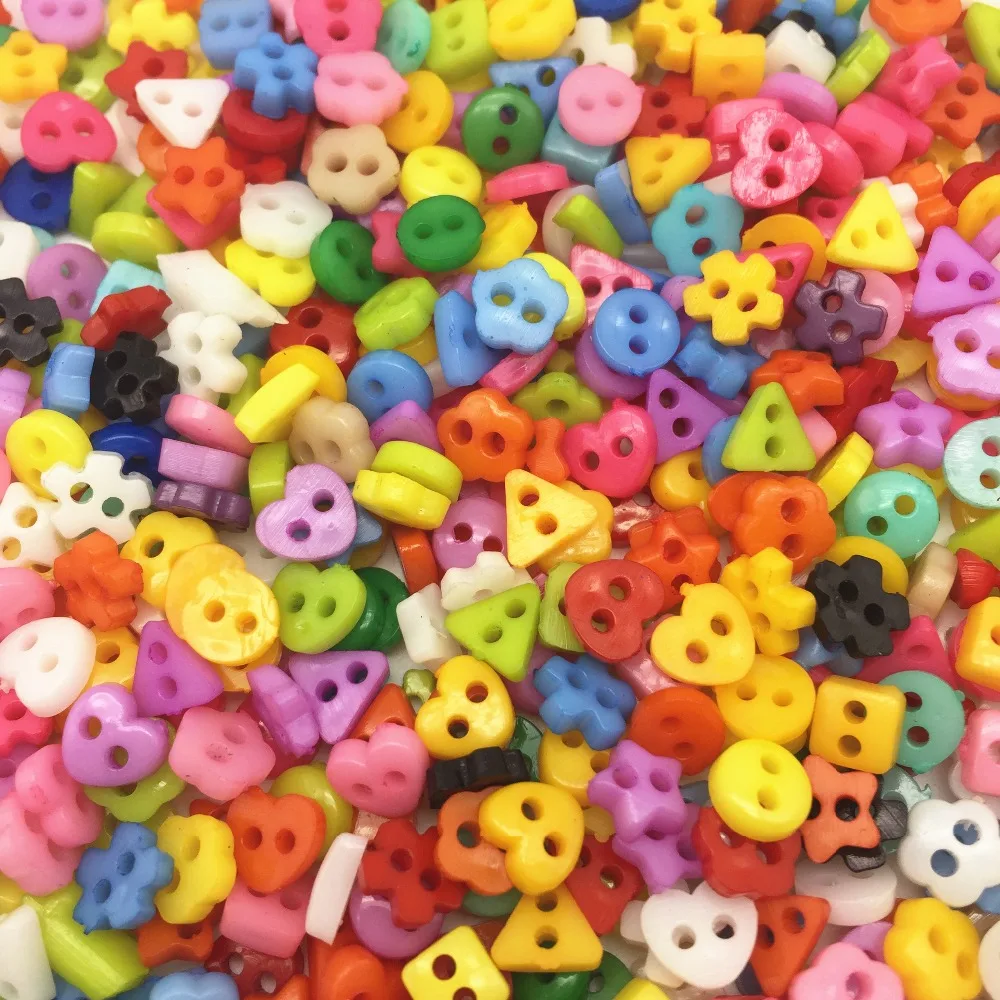 1000pcs 4mm Mini Tiny Buttons Resin Round Sewing Doll Clothes White Button  Embellishments Scrapbook Cardmaking - Buttons - AliExpress