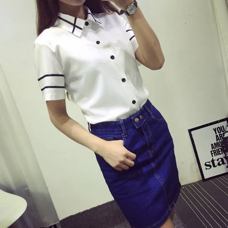 Women White Blouses Autumn Long Sleeve Notched Sequin Chiffon Geometric Ladies Office Shirt White Slim Tops blusas Women White Blouses Autumn Long Sleeve Notched Sequin Chiffon Geometric Ladies Office Shirt White Slim Tops blusas