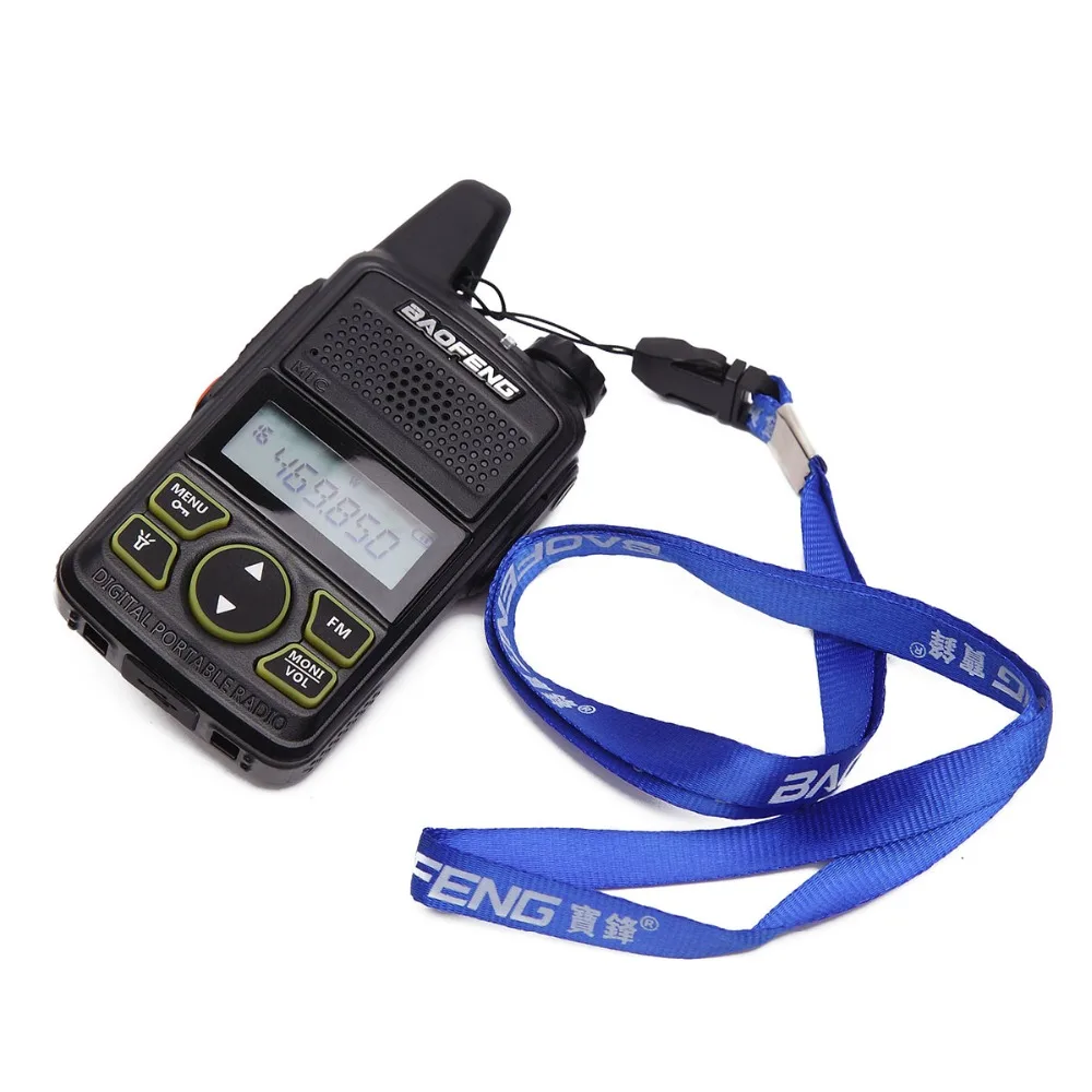 2 шт. BAOFENG BF T1 мини двухстороннее радио UHF 400 470 mhz 20CH BFT1 Портативный Walkie Talkie легко