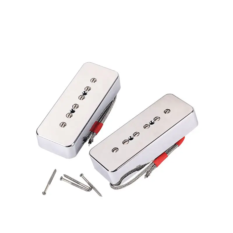 

Replacement Pickup Set for P90 Chromic color Alnico 5 single coil Set of 2
