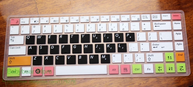 Силиконовая Защитная пленка для клавиатуры Samsung R439 R440 R423 R425 R430 RV408 RV410 X318 X320 X430 P430 |