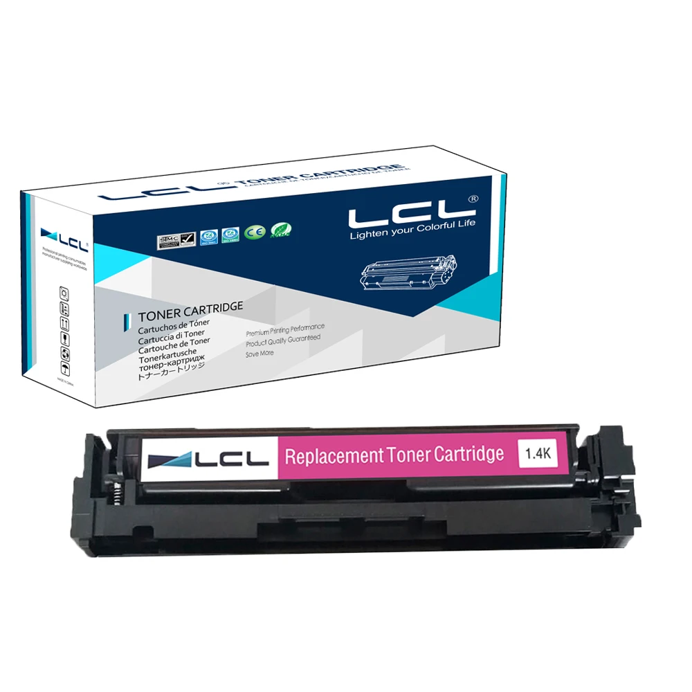 Любой тонер картридж 1 LCL 201A CF400A CF401A CF402A CF403A (1 упаковка) совместимый с HP Color LaserJet Pro
