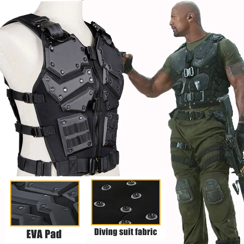 

Airsoft TF3 adults Tactical Vest CS Paintball Protective Waistcoat with 5.56 Magazine Pouches Special Forces Adjustable