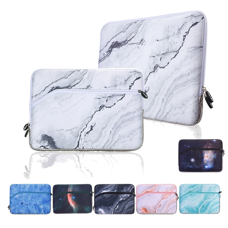 13 Neoprene Marble Pattern Laptop Sleeve Bag for font b Apple b font font b Macbook