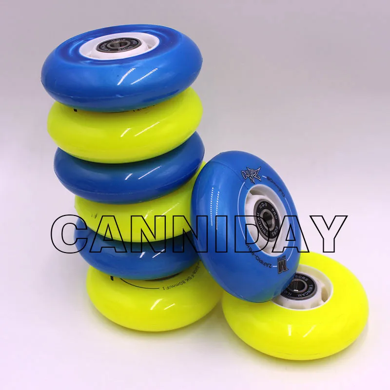 4pcs/lot 72/76/80mm Matter With bearings 4 wheel skates/Roller skate