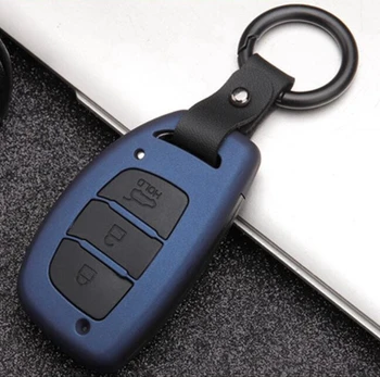 

Car Fob Smart Key Cover Case For Hyundai IX35 Tucson Santafe Creta 2017 2018 Key Protection Accessories Car Styling