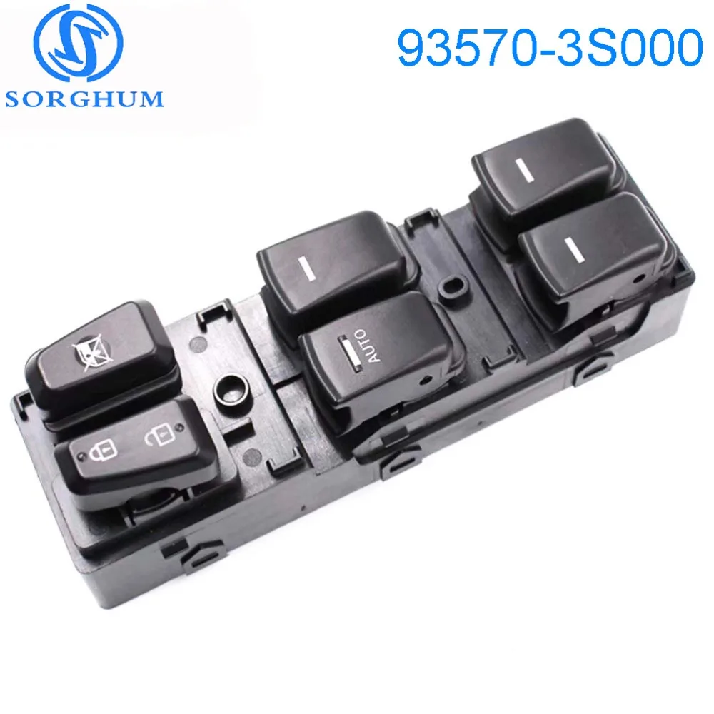 93570-3S000 стеклоподъемник питания Мастер управления переключатель для hyundai Sonata 2011- черный цвет