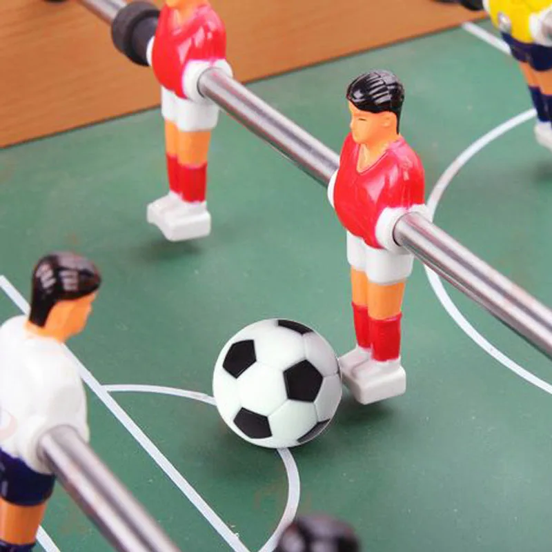 32mm rubber coated green resin football table tennis accessories football 10pcs/LOT W4-010