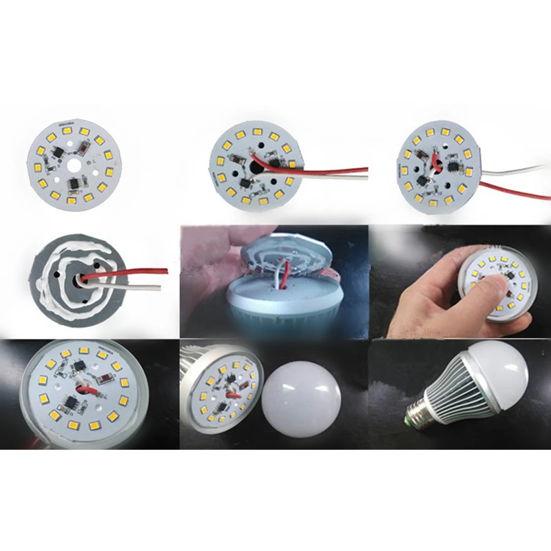10 шт. SMD 5730 алюминиевые светодиодные модули интегрированная плата драйвера лампы