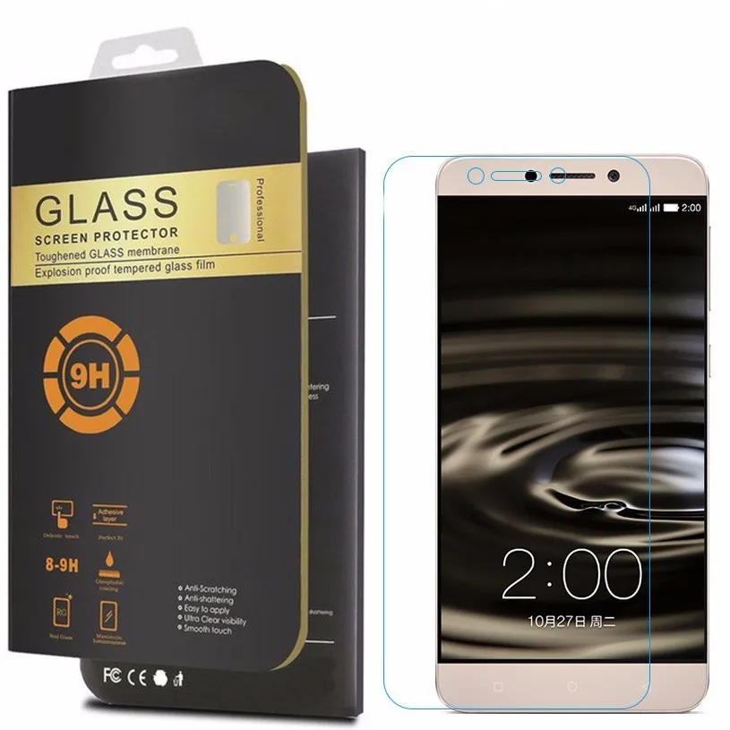 

leeco le 2 X527 glass tempered film letv le 2 x20 x25 screen protector le eco x620 x600 le2 le 2pro protective 9h 2.5d thin