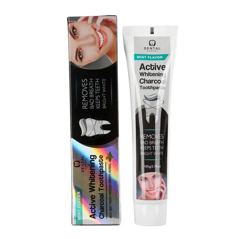 

USA Shipping Bamboo Charcoal Toothpaste Whitening Black Toothpaste Charcoal Toothpaste Oral Hygiene Toothpaste