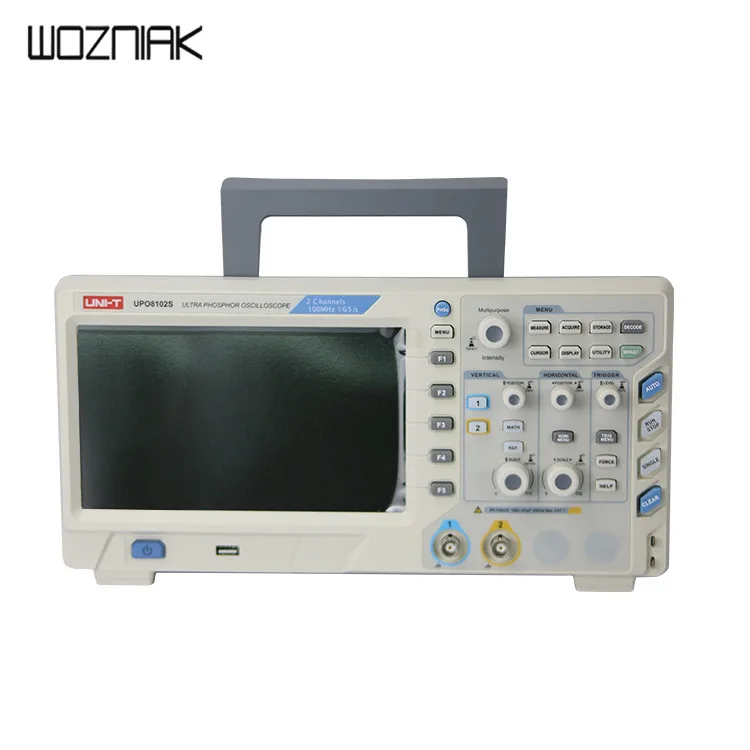  HIGN QUALITY 2 CHANNEL 100MHZ 1GS/S DIGITAL OSCILLOSCOPES UNI-T BRAND UT2102CEX