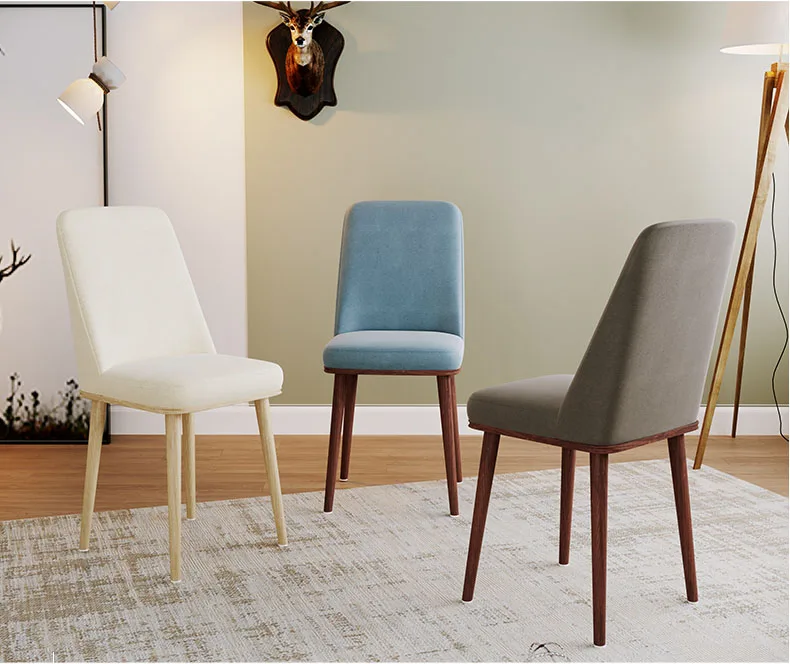 Nordic INS Dining Chair PU Fashion Creative Modern Minimalist Furniture Table and Chair Casual Coffee Office Home Chair