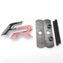 6.4cm*3.5cm FR Metal Car stickers for Seat Leon 2 FR Cupra Ibiza Altea Exeo Formula Racing Car Accessories Car Styling