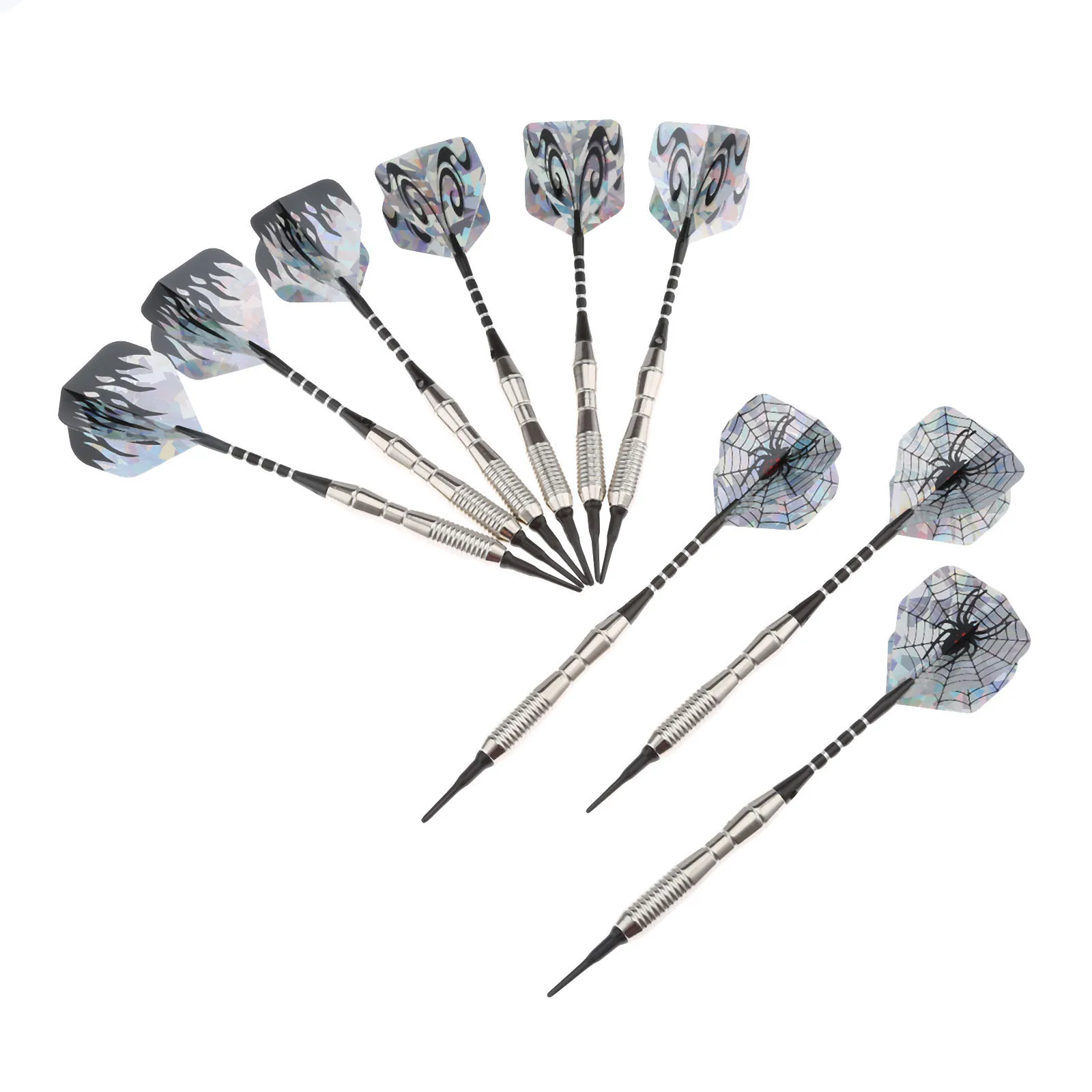 Buy 3 Sets (9pcs) 18g Soft Tip Darts Dart For