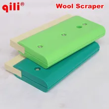 DHL бесплатно 20 шт. односторонний шерстяной скребок Инструменты Ракель оконная плёнка, установка скребок Инструмент виниловая клеящеяся пленка для автомобиля мягкая шерсть