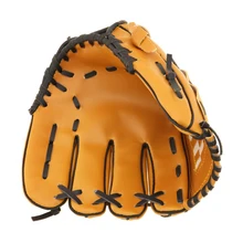 Бейсбол перчатка кувшин для мягкого типа для метания справа коричневый