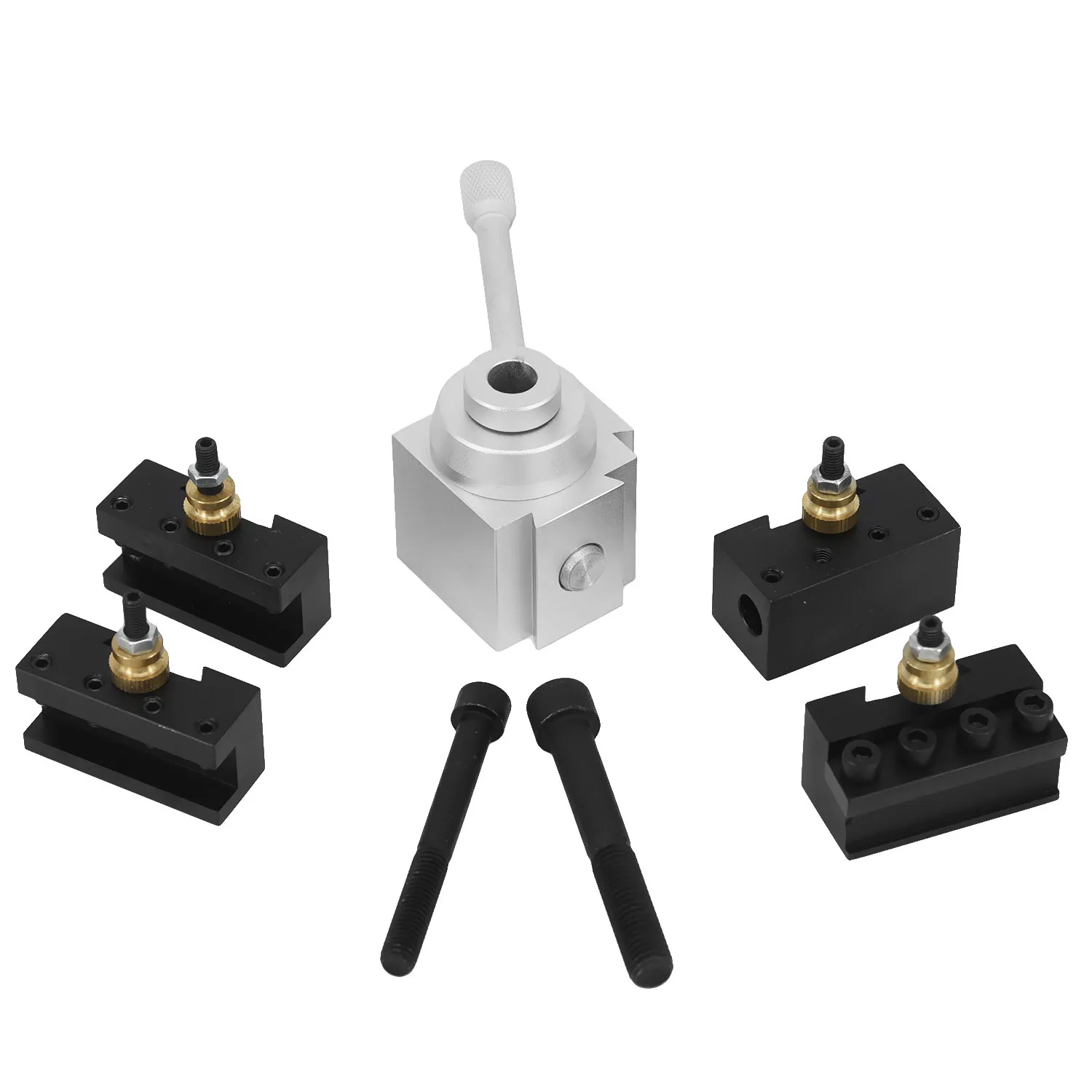

For 7 X10 12 14 Toolholder Holder Lathes Change Tool Post Parts Useful Changing Quick Kit Mini Durable