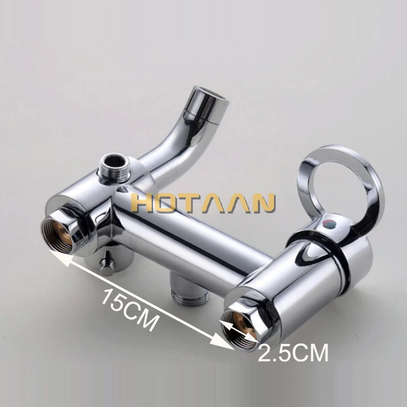 Bathroom Mixer Bath Tub Copper Mixing Control Valve Wall Mounted Shower Faucet concealed faucet YT-5313 bathroom faucet bathroom shower faucet set thermostatic mixing valve