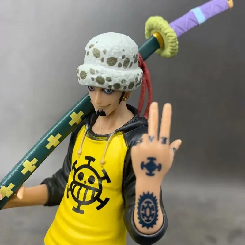 Аниме one piece the Gandline Man Trafalgar Law ПВХ игрушечные фигурки героев 15 см|Игровые и