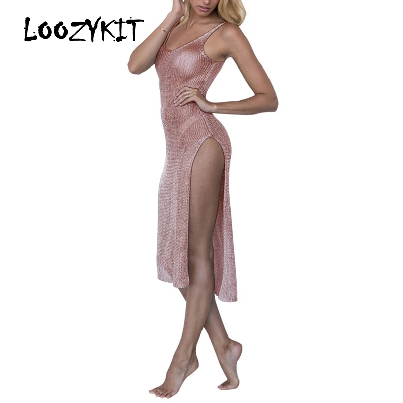 

Loozykit Women's Hollow Out Beach Cover- Sexy Swimwear Women Swimming Suit Summer Sunscreen Clothing maillot de bain femme