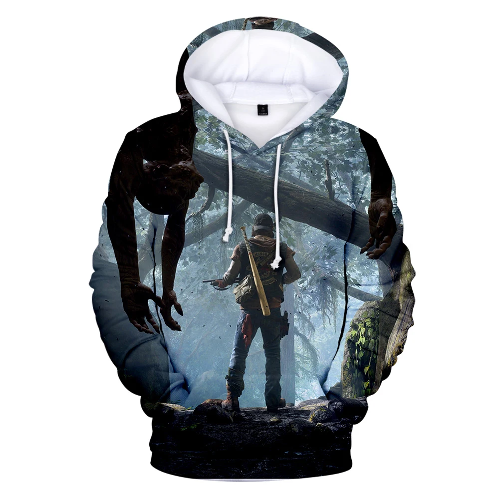 

Days gone 3D Hoodies Fashion Autumn Hoodies Hot Sale Warm Long Sleeve Popular Sweatshirt Hooded Clothes Ajax