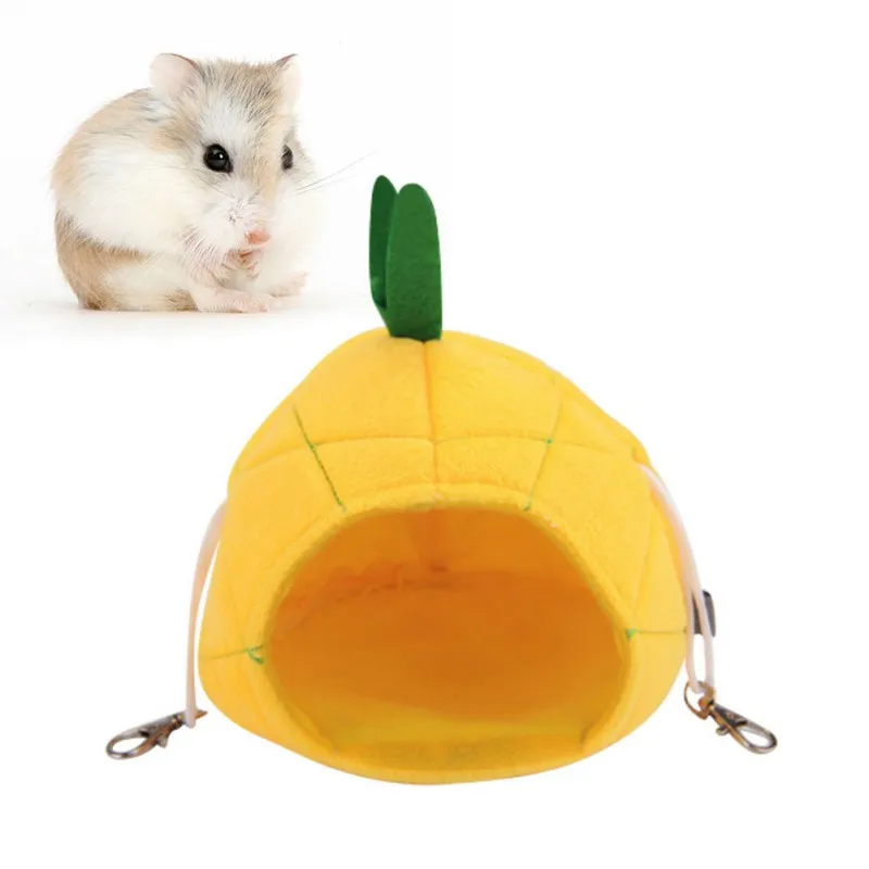 

Sale Hamster Hammock Hamster Frog Design Small Animals Cotton Cage Sleeping Nest Pet Bed Rat Hamster Toys Cage 2 Color