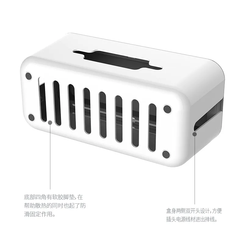 Orico-organizador para Cabos Caixa de Proteção para Fios Adaptador e Linha de Carregamento Usb e Cabo Rede Cmb - Image 5