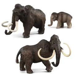 Набор моделей слон игрушка животное фигурка орнамент игрушки Дети хобби модели образовательных игрушек подарки для детей