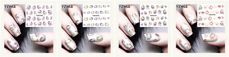 WUF 1 упаковка(10 шт) DIY Nail Art переводная Фольга Наклейка Красота ремесло аксессуары для маникюра салон# XKT-N01