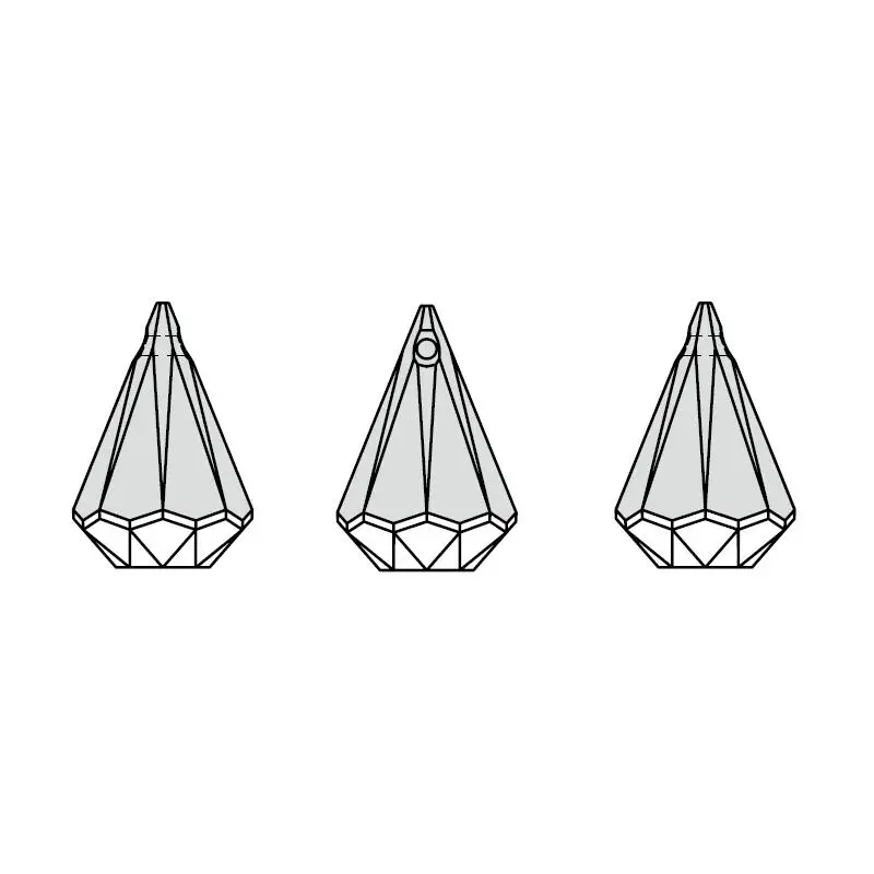 (1 шт.) 100% оригинальный Кристалл от Swarovski 6022 XIRIUS Raindrop кулон сделано в Австрии Стразы