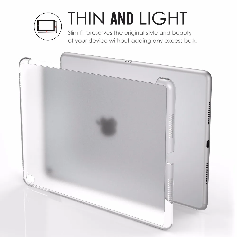 Чехол MoKo для iPad Pro 9 7 дюйма 2016 планшета [не подходит 7] Матовый Прозрачный жесткий