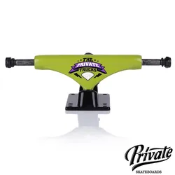 Monopatín de camión de Skateboard privado de 5 "patines de aluminio para cubiertas de patineta de 7,5"-8" Monopatín de camión de Skateboard privado de 5 "patines de aluminio para cubiertas de patineta de 7,5"-8"
