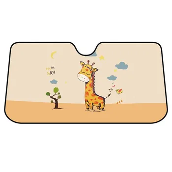 

Car Creative Sunshade Front Shield 5 Layer Bubble Aluminum Foil Car Windshield Visor Cover Summer Front Window Windscreen