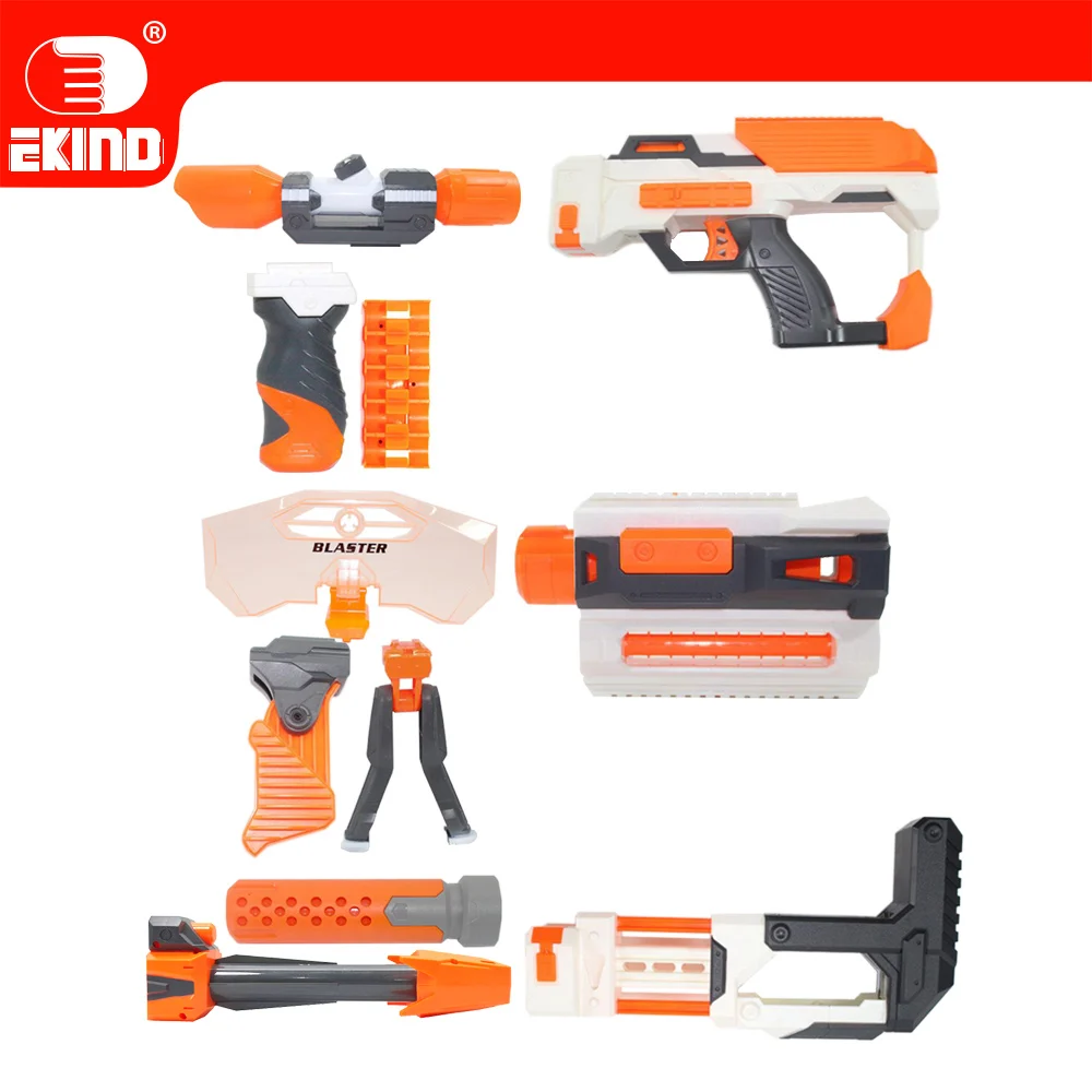 

EKIND Tactical Toy Gun Modified Part Component for Nerf N-strick seises Blasters Kid mini Gun Outdoor Fun