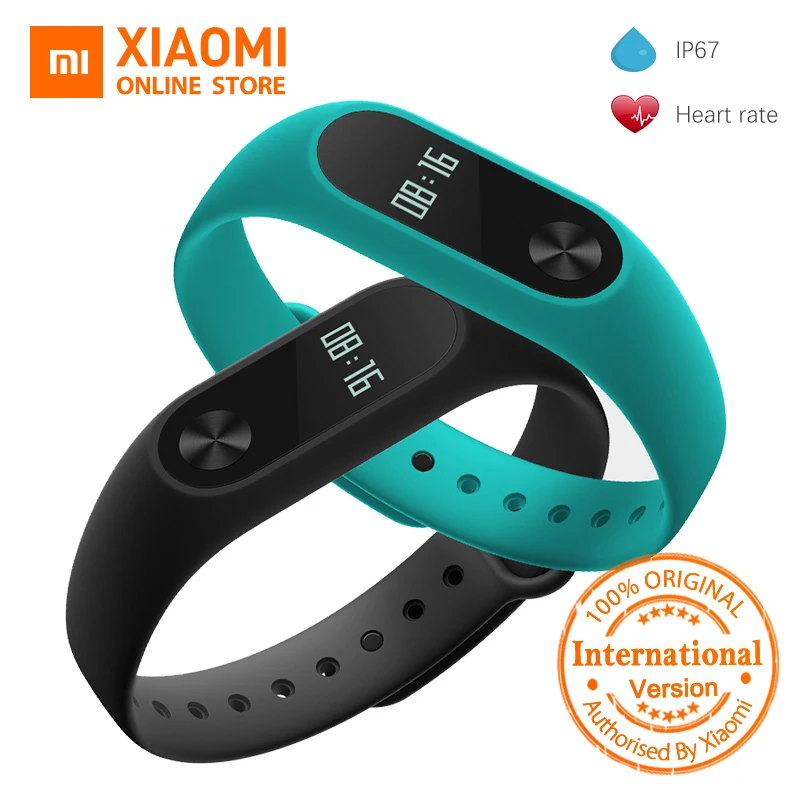 Global Version Xiaomi Mi Band 2 miband 2 Smart Mi Band OLED Display Touchpad Heart Rate Monitor Bluetooth 4.0 Fitness Tracker|fitness tracker|xiaomi mi band 2xiaomi mi band - AliExpress