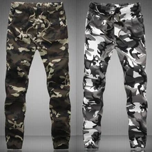 Военные Джоггеры мужские брендовая одежда повседневные камуфляжные мужские брюки с эластичной резинкой на талии удобные брюки мужские большие размеры, S-3XL
