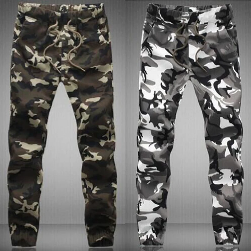 

Military Joggers Men 2019 Brand Clothing Casual Camouflage Pants Men Elastic Waist Comfortable Trousers Male Plus Size S-3XL