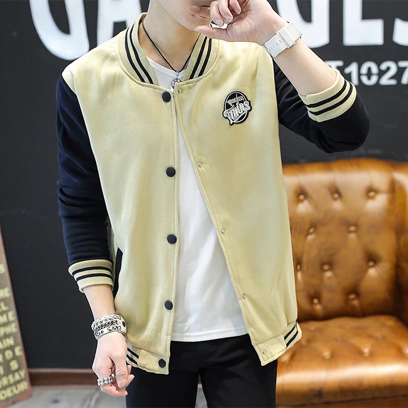 

Spring baseball uniform men&#39s Korean version of streetwear