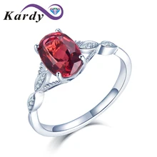 Элегантный Модный натуральный розовый турмалин драгоценный камень, бриллиант 14 к белое золото помолвка Свадебная вечеринка кольцо для женщин