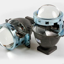 3,0 дюймов Q5 автомобиль би-ксенон HID проектор Объектив для автомобильных фар дальнего ближнего света американский стандарт без HID лампы