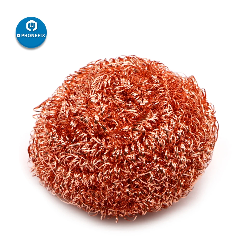 

Metal Soldering Tip Cleaner Solder Tip Cleaning Tool Universal Wire soldering iron tip cleaner Wire Cleaner Sponge Ball