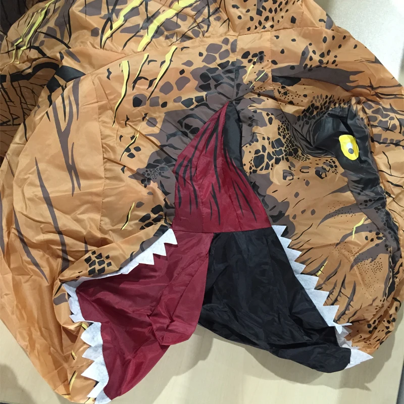 Аниме Косплей надувной динозавр T костюмы тираннозавров для женщин Blowup T-Rex динозавр Хэллоуин Надувной Костюм mascot для взрослых