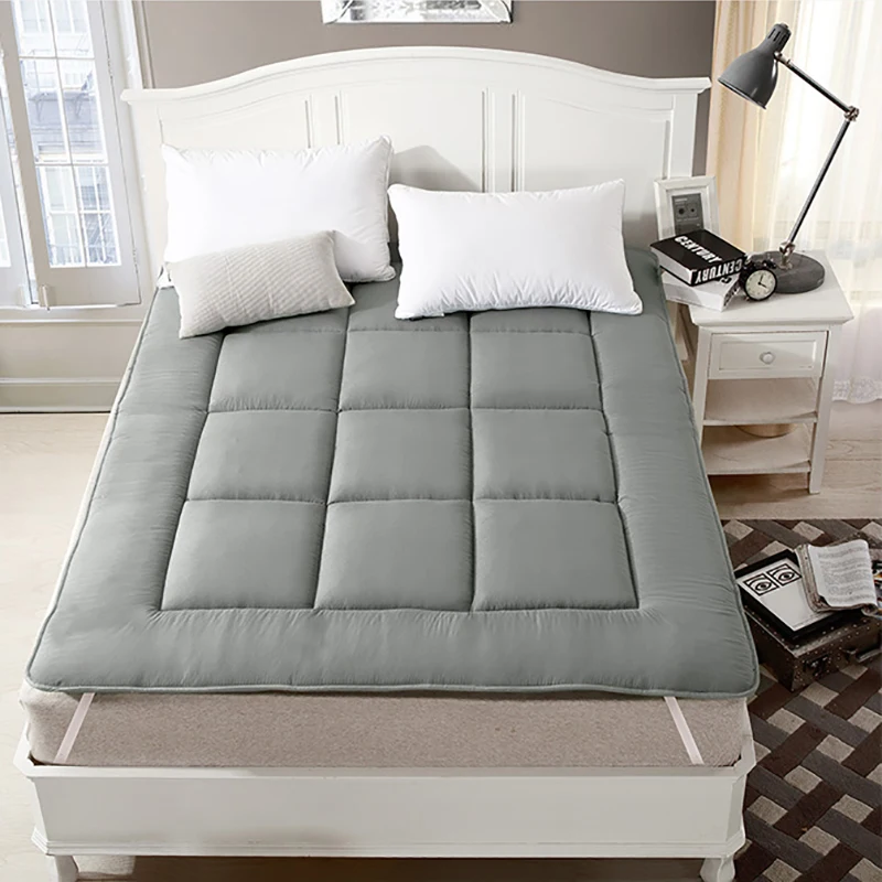 Smooth Mattress Pad Cover For Protector Non-slip Bed Sheet Anti Mites Keep Warm Winter | Дом и сад