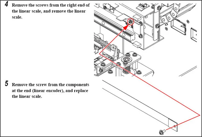 Mimaki Linear Encoder Scale usage 2