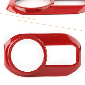 

Red Interior Head Light Switch Button Cover Trim For Jeep Wrangler JL 2018
